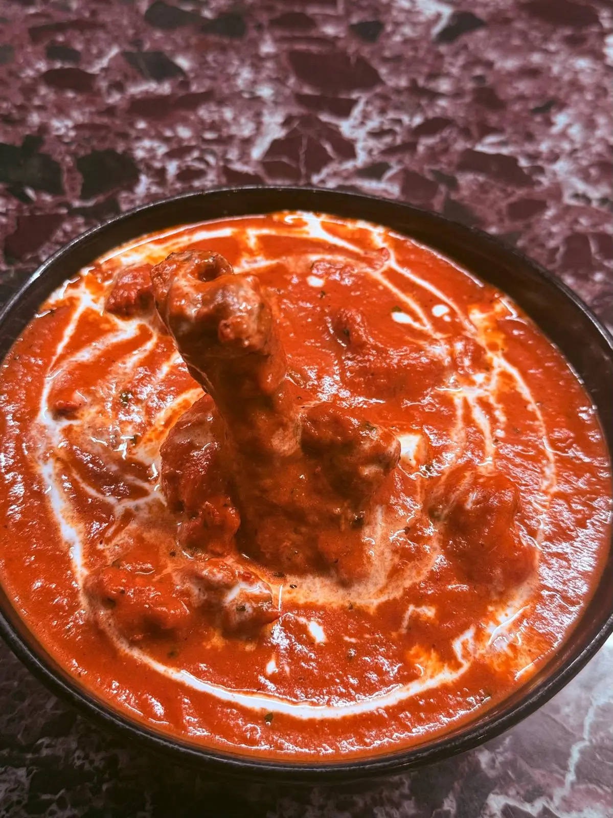 Butter Chicken at Mezbaan Indian Bistro in Edmonton, AB